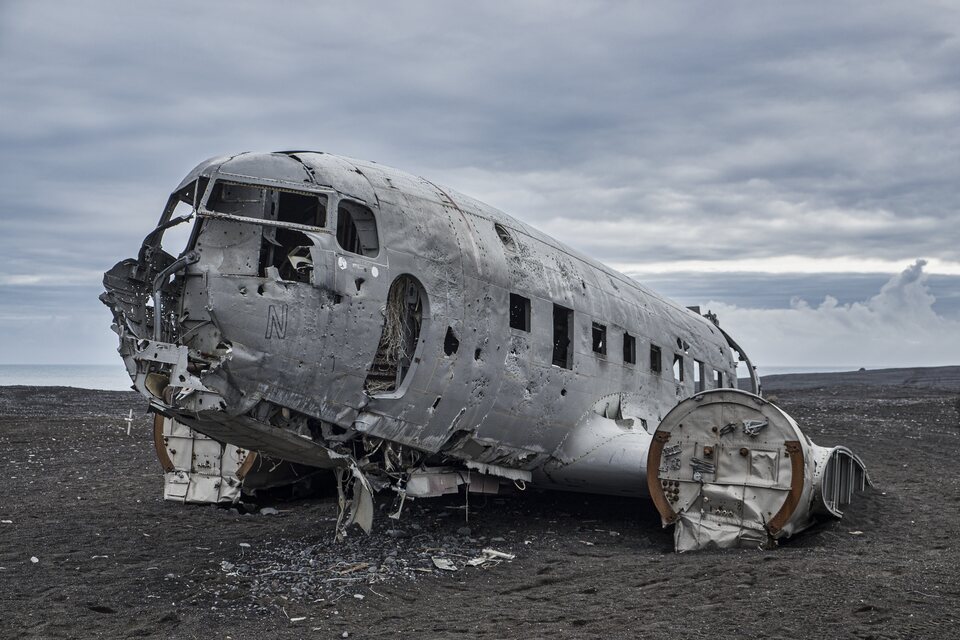 Carcasse d'un Douglas DC-3